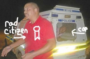 Citizen arrests drunken cop